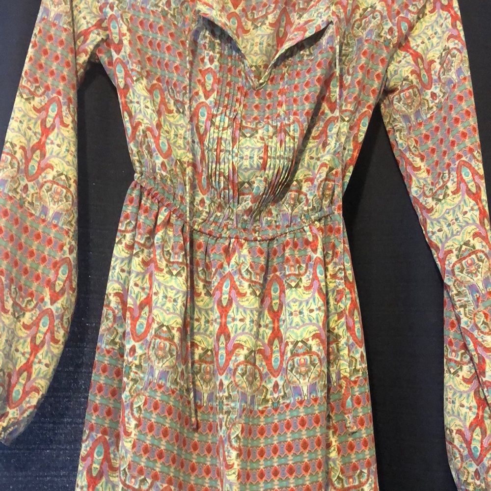 Moroccan Paisley print dress - Picture 1 of 6